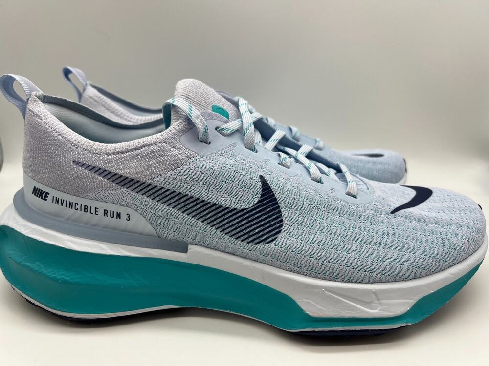 Nike ZoomX Invincible Run 3 Running Men's 11.5 Blue Tint DR2615-407 New